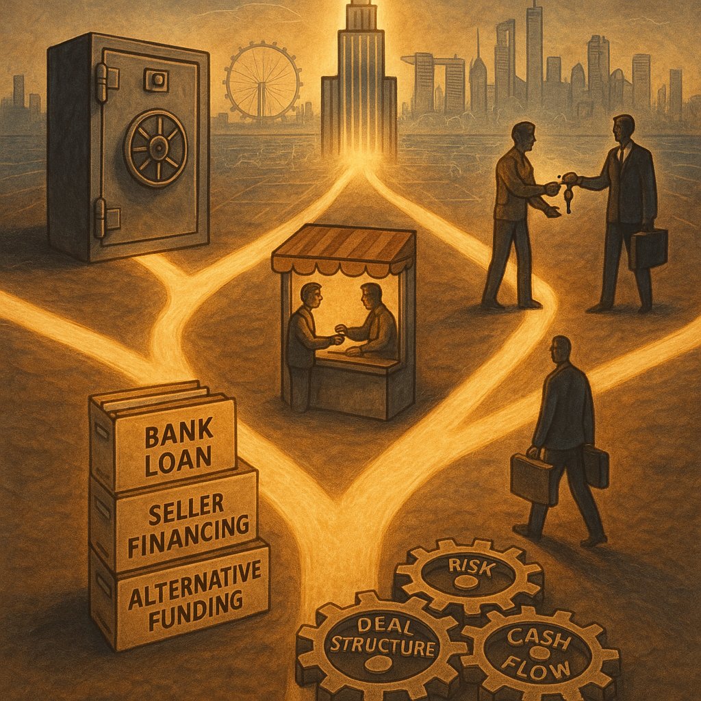 Financing a Business for Sale in Singapore: Bank Loans, Seller Financing, and Alternative Funding Options Explained
