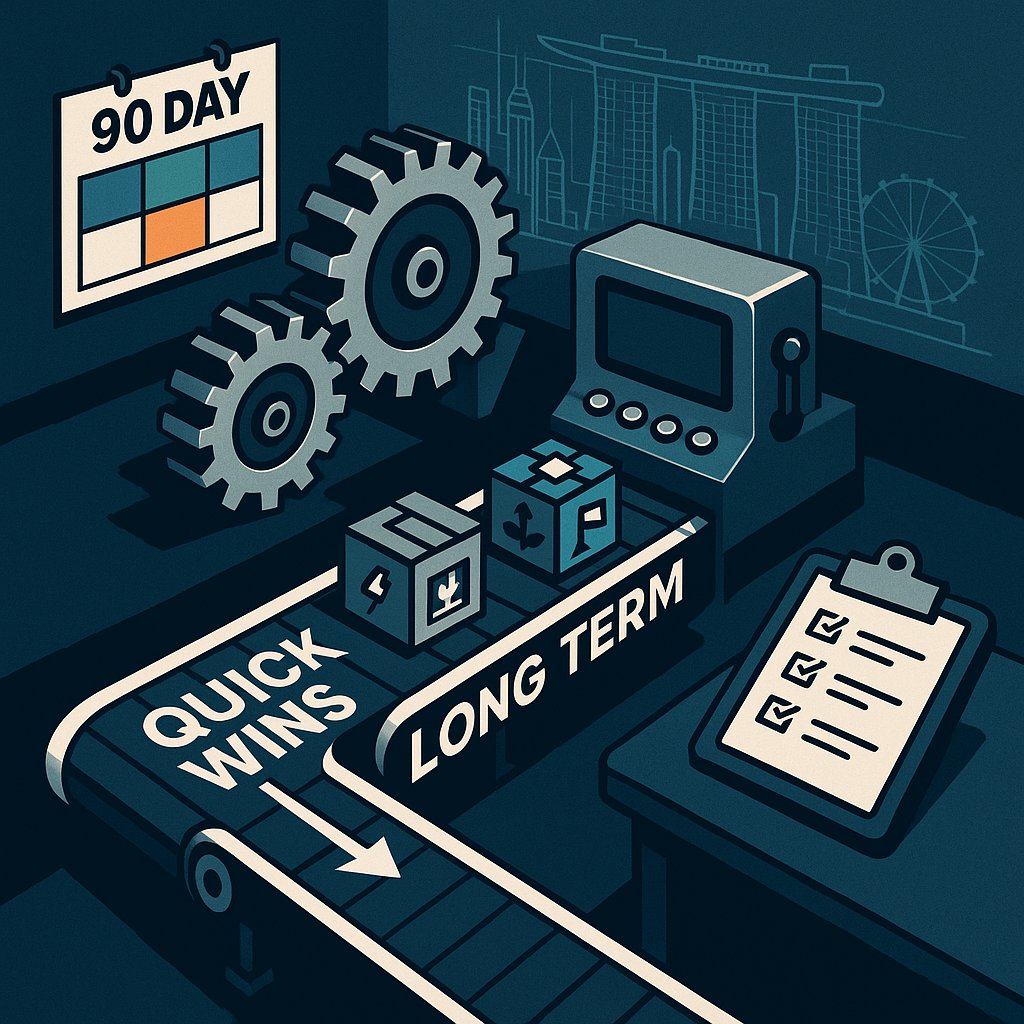 Post‑Acquisition Blueprint: Your First 90 Days After Buying a Business for Sale in Singapore